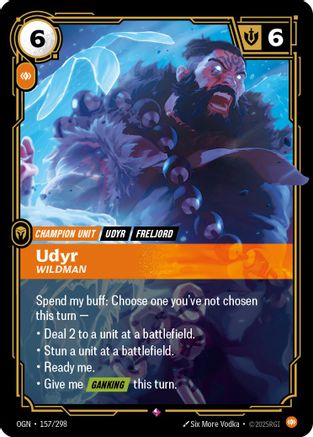 Udyr - Wildman (157/298) - Origins - Trinity Hobby