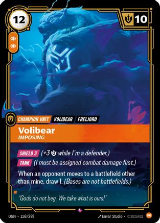 Volibear - Imposing (158/298) - Origins - Trinity Hobby