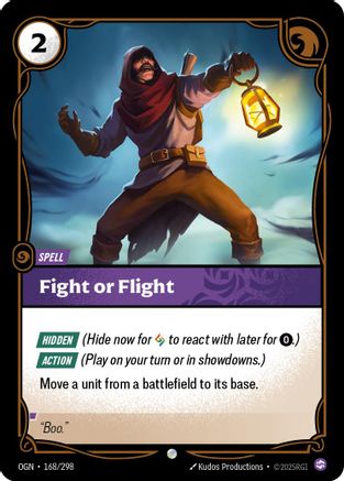 Fight or Flight (168/298) - Origins - Trinity Hobby