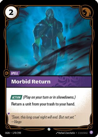 Morbid Return (170/298) - Origins - Trinity Hobby