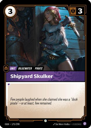 Shipyard Skulker (175/298) - Origins Foil - Trinity Hobby