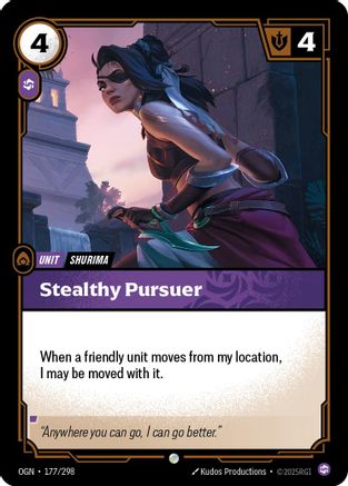 Stealthy Pursuer (177/298) - Origins - Trinity Hobby