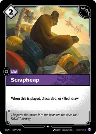Scrapheap (182/298) - Origins Foil - Trinity Hobby