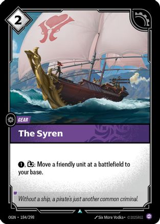 The Syren (184/298) - Origins - Trinity Hobby