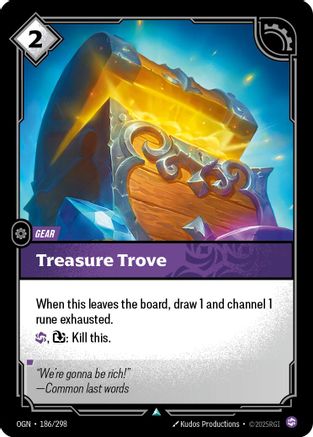 Treasure Trove (186/298) - Origins Foil - Trinity Hobby