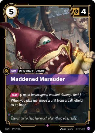Maddened Marauder (191/298) - Origins - Trinity Hobby