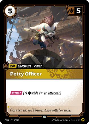 Petty Officer (215/298) - Origins Foil - Trinity Hobby