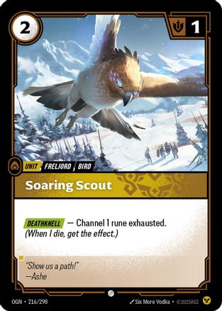 Soaring Scout (216/298) - Origins Foil - Trinity Hobby