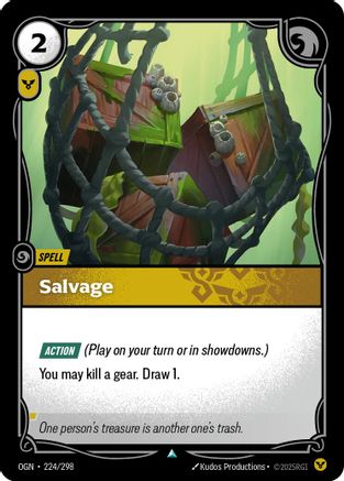 Salvage (224/298) - Origins - Trinity Hobby