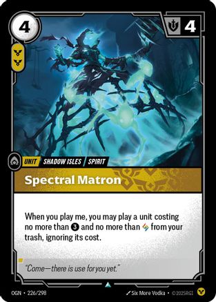 Spectral Matron (226/298) - Origins - Trinity Hobby
