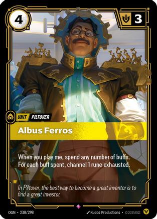 Albus Ferros (230/298) - Origins - Trinity Hobby