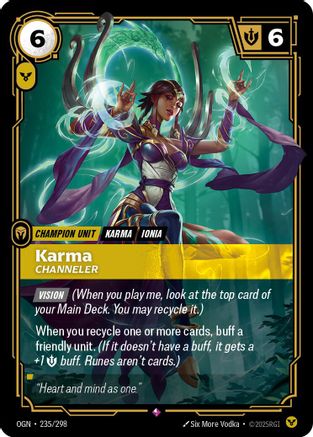 Karma - Channeler (235/298) - Origins - Trinity Hobby