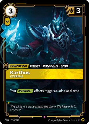 Karthus - Eternal (236/298) - Origins - Trinity Hobby