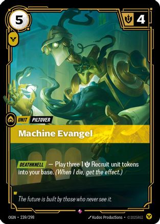 Machine Evangel (239/298) - Origins - Trinity Hobby