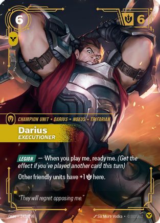 Darius - Executioner (243/298) - Origins - Trinity Hobby