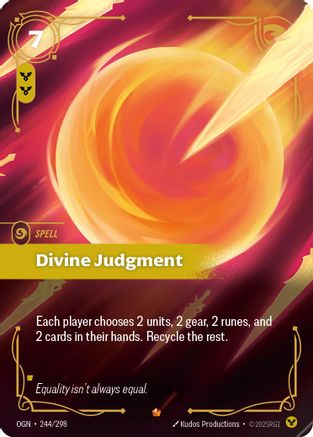 Divine Judgment (244/298) - Origins - Trinity Hobby