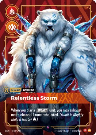 Volibear - Relentless Storm (249/298) - Origins - Trinity Hobby