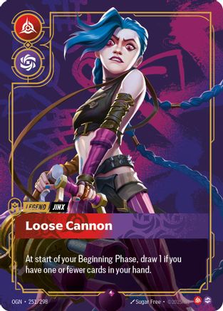Jinx - Loose Cannon (251/298) - Origins - Trinity Hobby