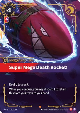 Super Mega Death Rocket! (252/298) - Origins - Trinity Hobby