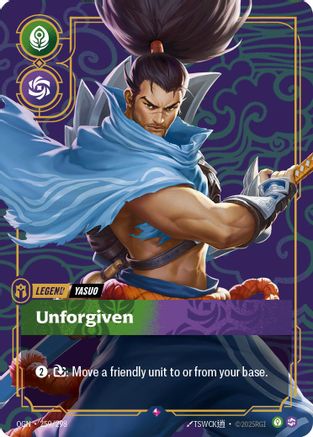 Yasuo - Unforgiven (259/298) - Origins - Trinity Hobby