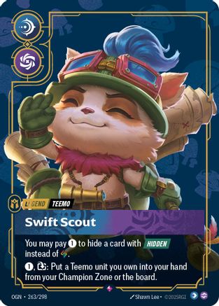 Teemo - Swift Scout (263/298) - Origins - Trinity Hobby