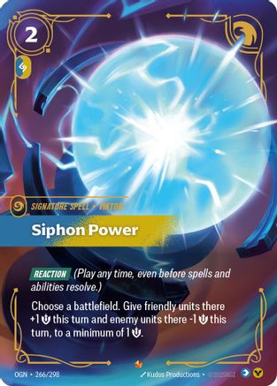 Siphon Power (266/298) - Origins - Trinity Hobby