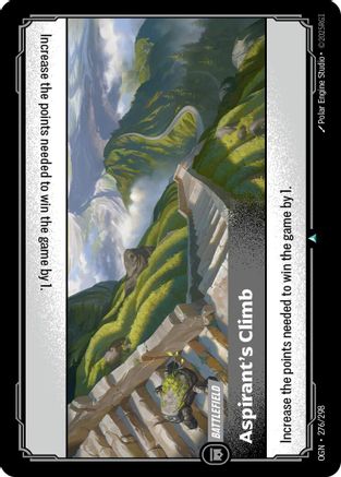 Aspirant's Climb (276/298) - Origins - Trinity Hobby