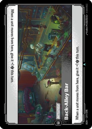 Back-Alley Bar (277/298) - Origins - Trinity Hobby