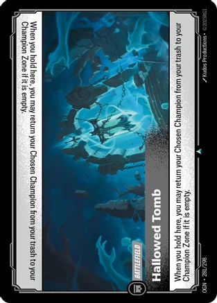Hallowed Tomb (281/298) - Origins - Trinity Hobby