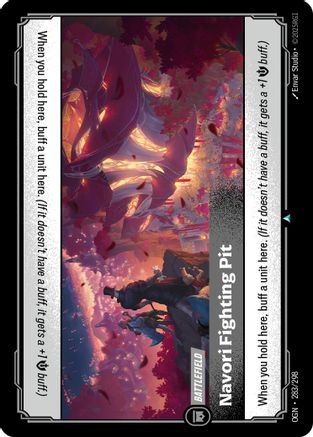 Navori Fighting Pit (283/298) - Origins Foil - Trinity Hobby