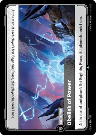 Obelisk of Power (284/298) - Origins - Trinity Hobby