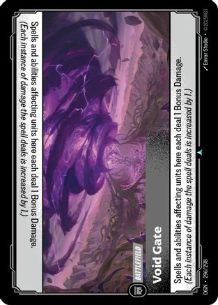 Void Gate (296/298) - Origins Foil - Trinity Hobby