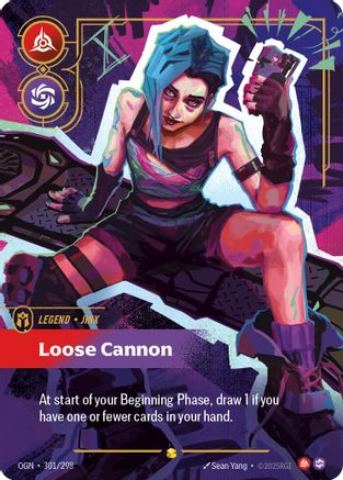 Jinx - Loose Cannon (Overnumbered) (301/298) - Origins - Trinity Hobby