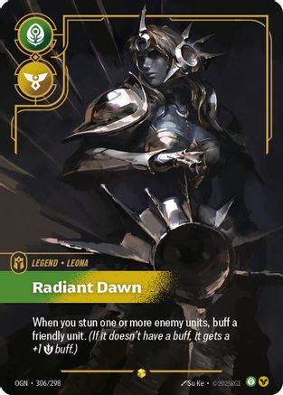 Leona - Radiant Dawn (Overnumbered) (306/298) - Origins - Trinity Hobby