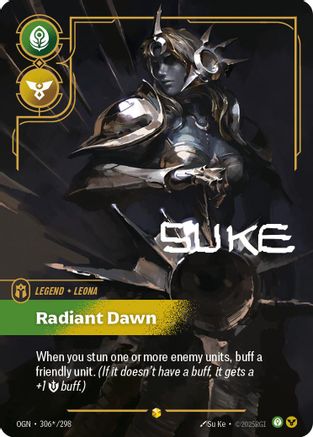 Leona - Radiant Dawn (Alternate Art) (306*/298) - Origins - Trinity Hobby