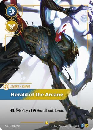 Viktor - Herald of the Arcane (Overnumbered) (308/298) - Origins - Trinity Hobby