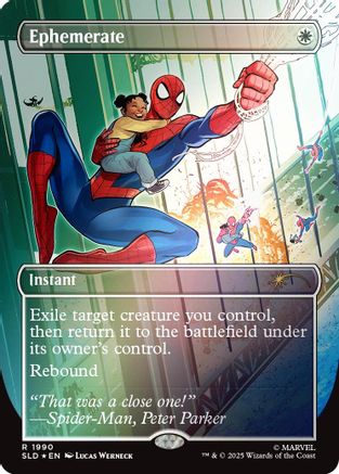 Ephemerate (Rainbow Foil)  [Foil]  (SLD-1990) - [Secret Lair Drop Series] - Trinity Hobby
