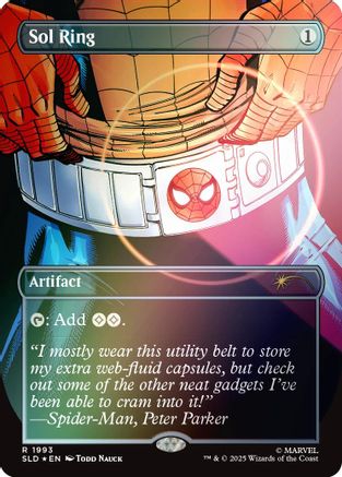 Sol Ring (1993) (Rainbow Foil)  [Foil]  (SLD-1993) - [Secret Lair Drop Series] - Trinity Hobby