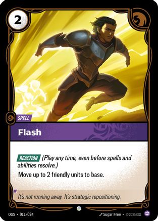 Flash (011/024) - Origins Proving Grounds - Trinity Hobby
