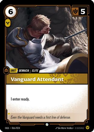 Vanguard Attendant (016/024) - Origins Proving Grounds Foil - Trinity Hobby