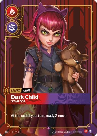Annie - Dark Child (Starter) (017/024) - Origins Proving Grounds - Trinity Hobby