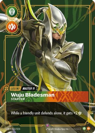 Master Yi - Wuju Bladesman (Starter) (019/024) - Origins Proving Grounds - Trinity Hobby