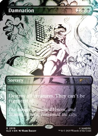 Damnation (2019) (Rainbow Foil)  [Foil]  (SLD-2019) - [Secret Lair Drop Series] - Trinity Hobby
