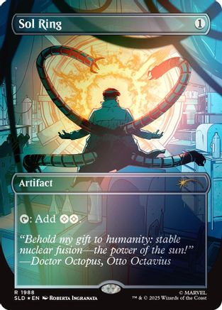 Sol Ring (1988) (Rainbow Foil)  [Foil]  (SLD-1988) - [Secret Lair Drop Series] - Trinity Hobby