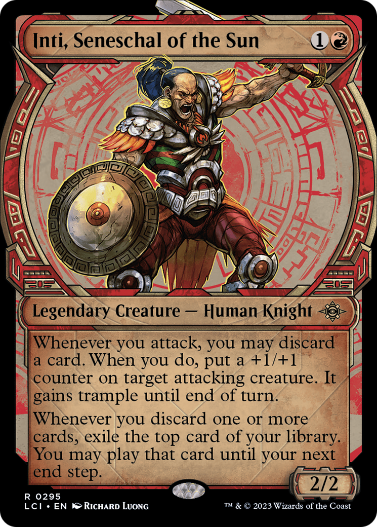 Inti, Seneschal of the Sun (Showcase) [The Lost Caverns of Ixalan] - Trinity Hobby