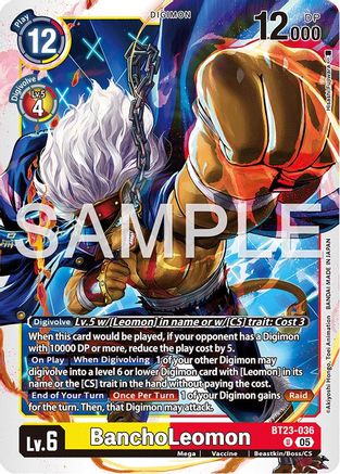 BanchoLeomon (BT23-036) - [Hackers' Slumber] - Trinity Hobby