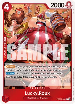 Lucky.Roux (PRB02-003) - [Premium Booster -The Best- Vol. 2] Foil - Trinity Hobby