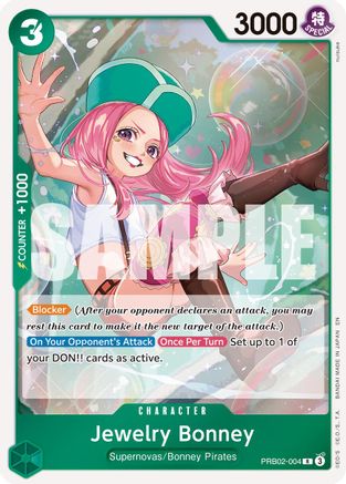 Jewelry Bonney (PRB02-004) - [Premium Booster -The Best- Vol. 2] Foil - Trinity Hobby