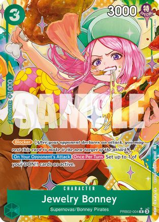 Jewelry Bonney (Alternate Art) (PRB02-004) - [Premium Booster -The Best- Vol. 2] Foil - Trinity Hobby