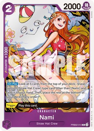 Nami (PRB02-012) - [Premium Booster -The Best- Vol. 2] Foil - Trinity Hobby